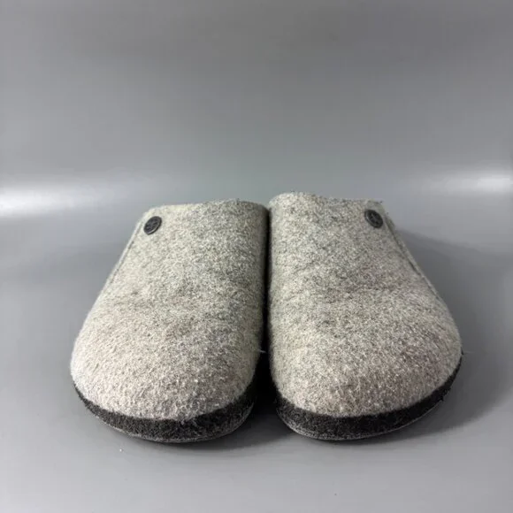 Birkenstock Zermatt Shearling Wool Felt, Light Gray, Size 39 - Picture 5 of 15